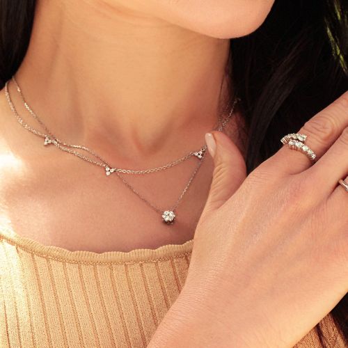 Diamond Necklace Pavana