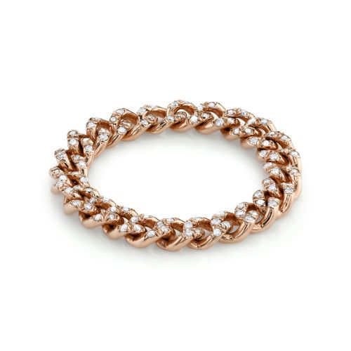 MINI ME DIAMOND PAVE BABY LINK RING