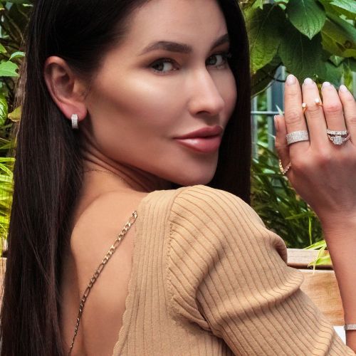 White Diamond Ring Tamzara