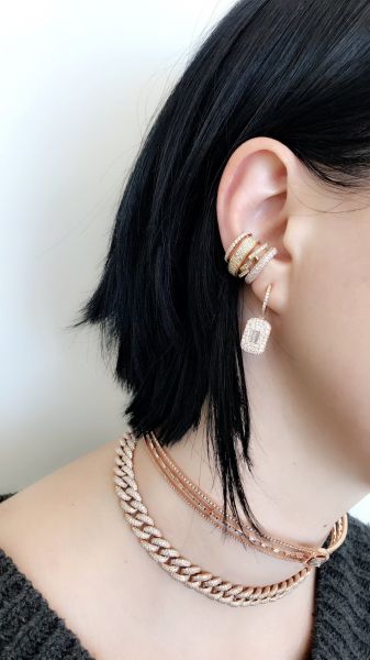 DIAMOND PAVE EAR CUFF