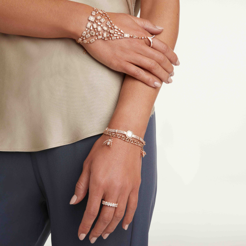 SMALL DIAMOND OVAL ETERNITY BAND, 4cts