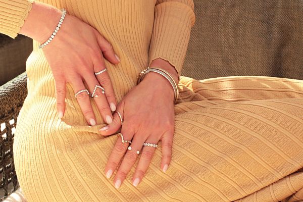 Pink Sapphire Bracelet Full Octans