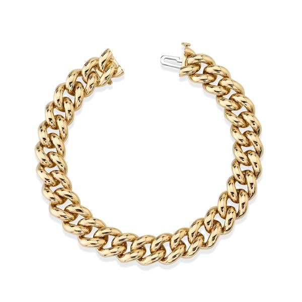 SOLID GOLD ESSENTIAL LINK BRACELET