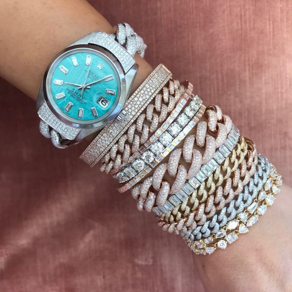 DIAMOND TENNIS BRACELET, 10cts