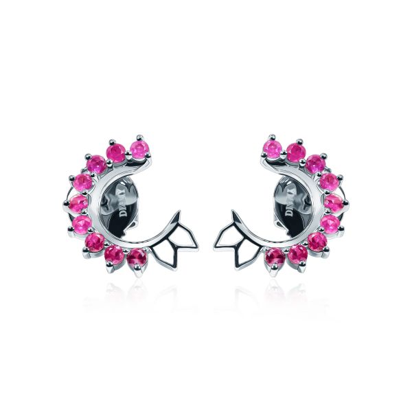 Pink Sapphires Earrings Argo