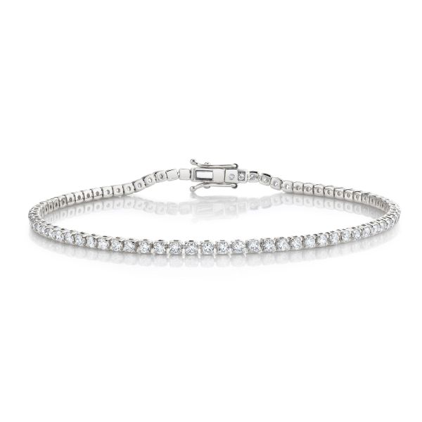 DIAMOND SINGLE LINE THREAD BRACELET