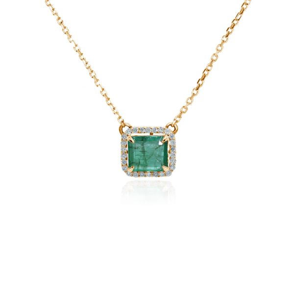 Emerald & Diamond Necklace Muta