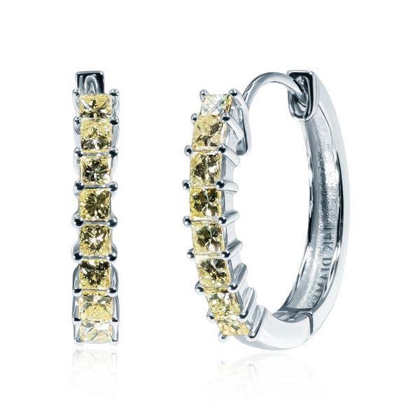 Diamond Earrings Gold Pictor