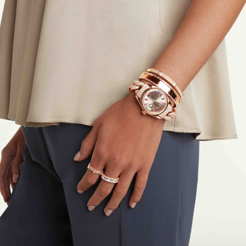 DIAMOND TRIPLE THREAD RING