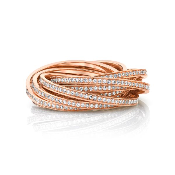 DIAMOND ROLLING ORBIT RING