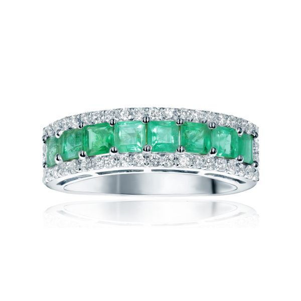 Emerald & Diamond Ring Pictor