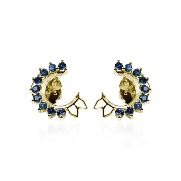 Sapphires Earrings Blue Argo