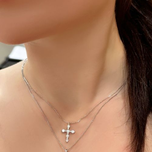 Diamond Pendant/cross Tango