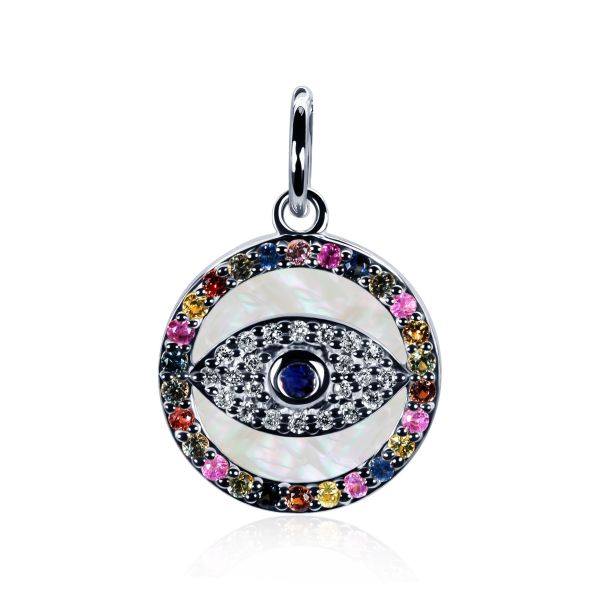 Sapphire & Diamond Pendant Guardian Glance