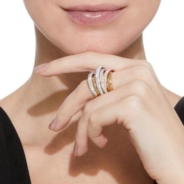 DIAMOND ORBIT RING