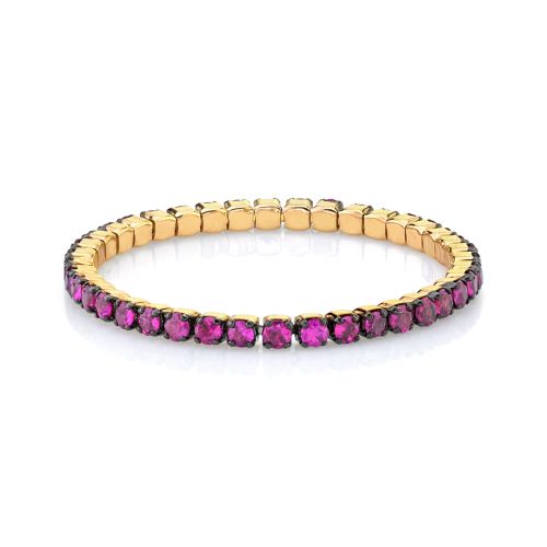 RUBY SINGLE THREAD RING