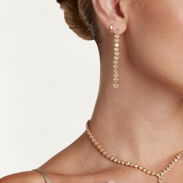 SINGLE DIAMOND RIPPLE STUD