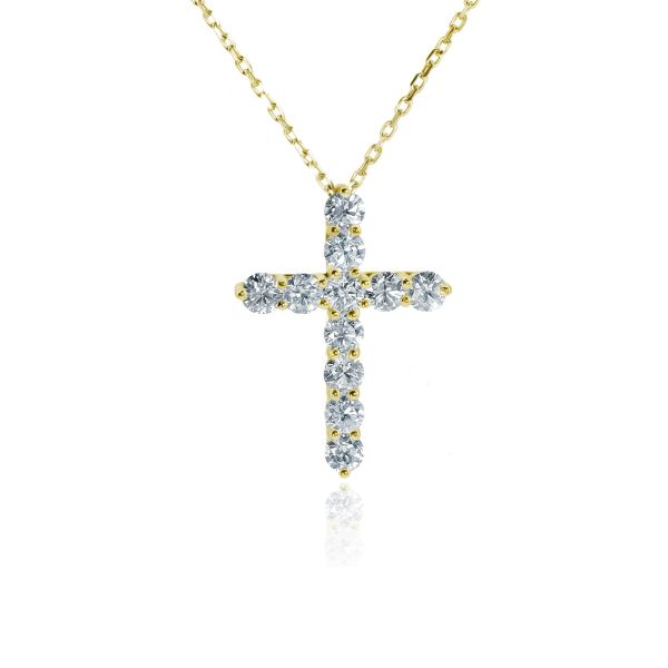 Diamond Pendant/cross Galliard