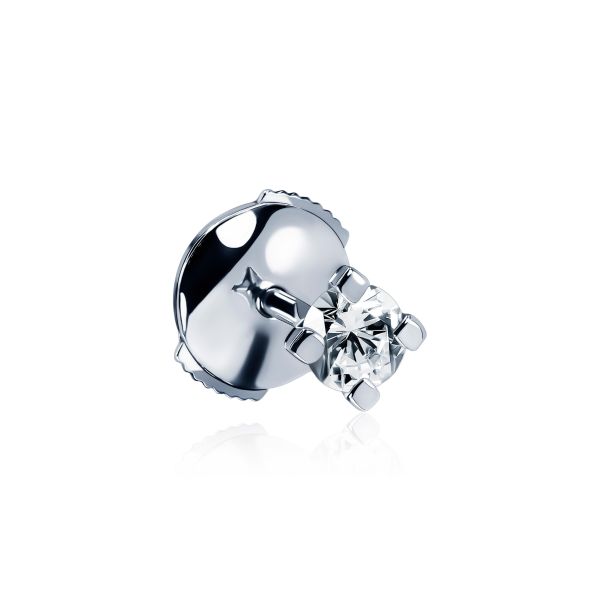 Single Diamond Impression Stud
