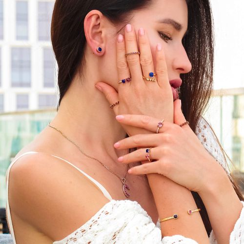 Sapphire Ring Spring Kiss