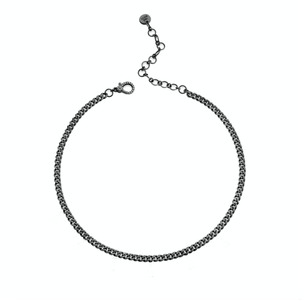 SOLID GOLD BABY LINK CHOKER