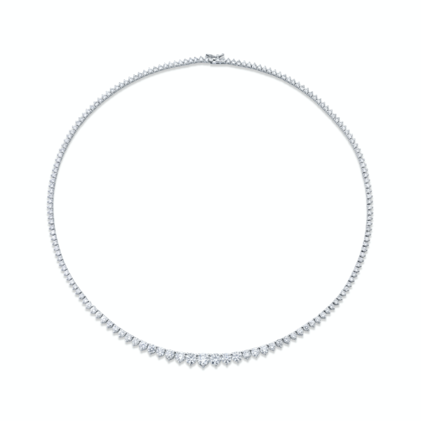 GRADUAL DIAMOND TENNIS NECKLACE